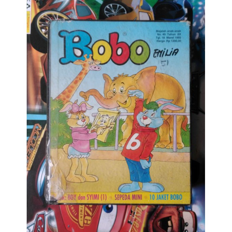 Bundel Majalah Bobo 1993 - Bundel bobo, Majalah Bobo jadul lawas, Majalah bobo