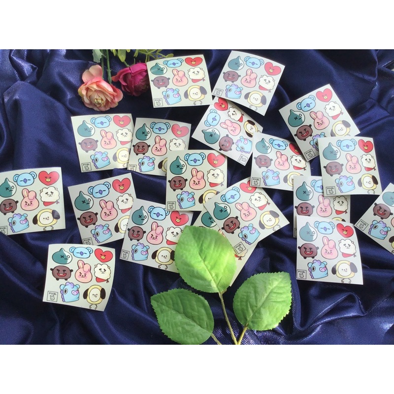 

Stiker BT21/ Stiker Tumblr / Stiker Pack Aesthetic / Stiker Hp Laptop /Sticker Tumblr