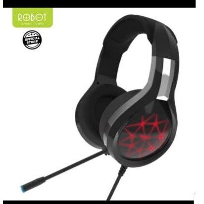 RH-G10 Wired Gaming Headphone-Garansi resmi 1th Black