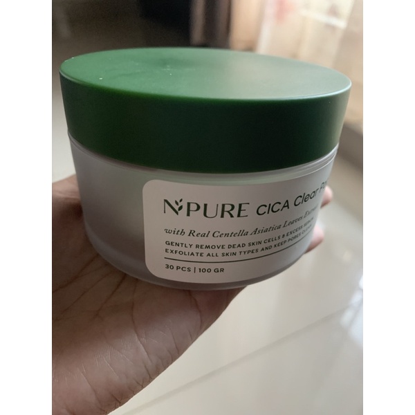 Preloved npure cica clear pad