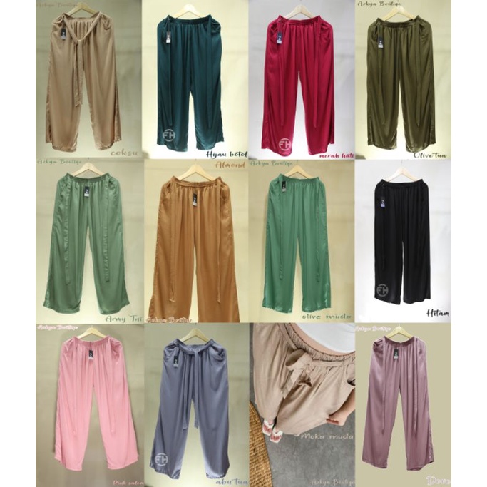 CULLOTE PANTS CELANA KULOT COTTON VISCOSE PREMIUM