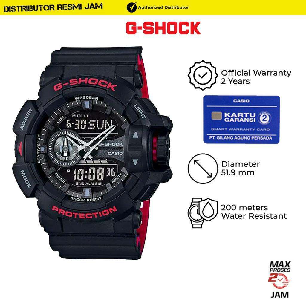 GShock GA-400HR-1ADR GA-400 GA400HR GA400 Garansi Resmi 2 Tahun