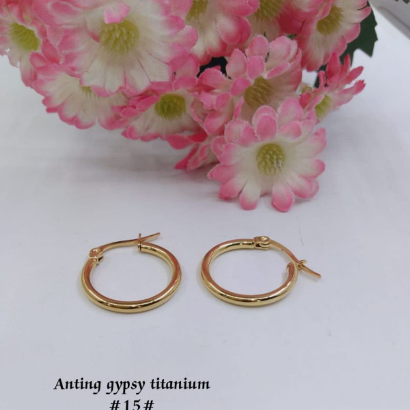 anting gypsi titanium promo Shopee perhiasan wanita