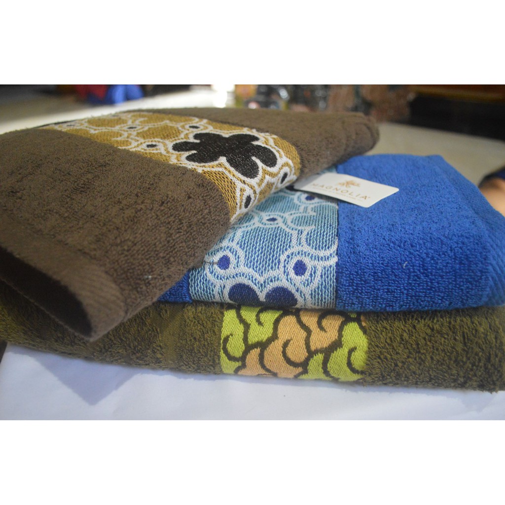 handuk magnolia 70x140  /  Handuk Dewasa /  High Quality Towel