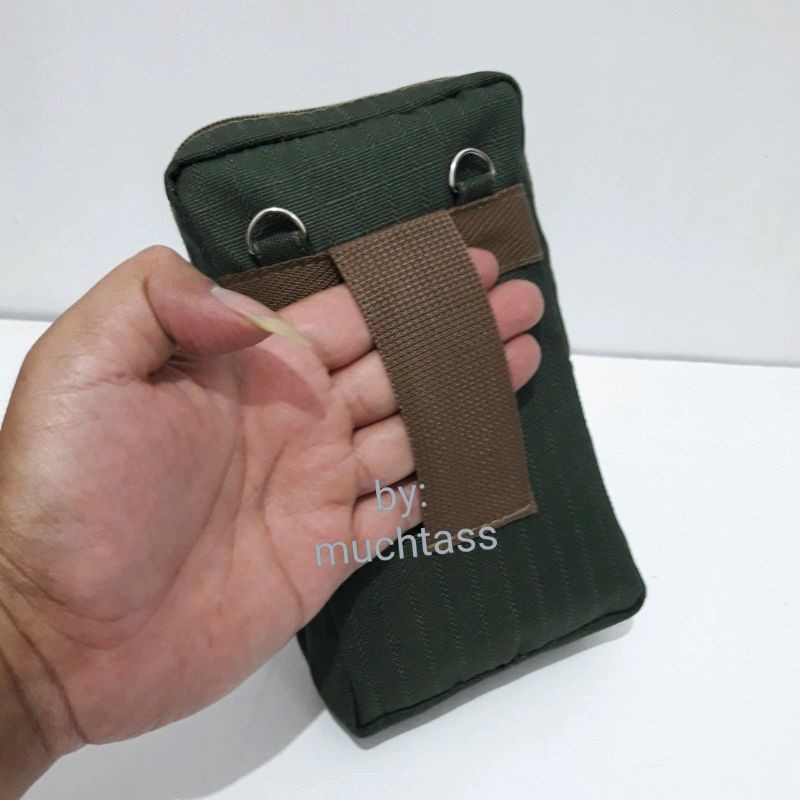 Tas Selempang Multifungsi Tas hp 7 in Leather Case Slingbag