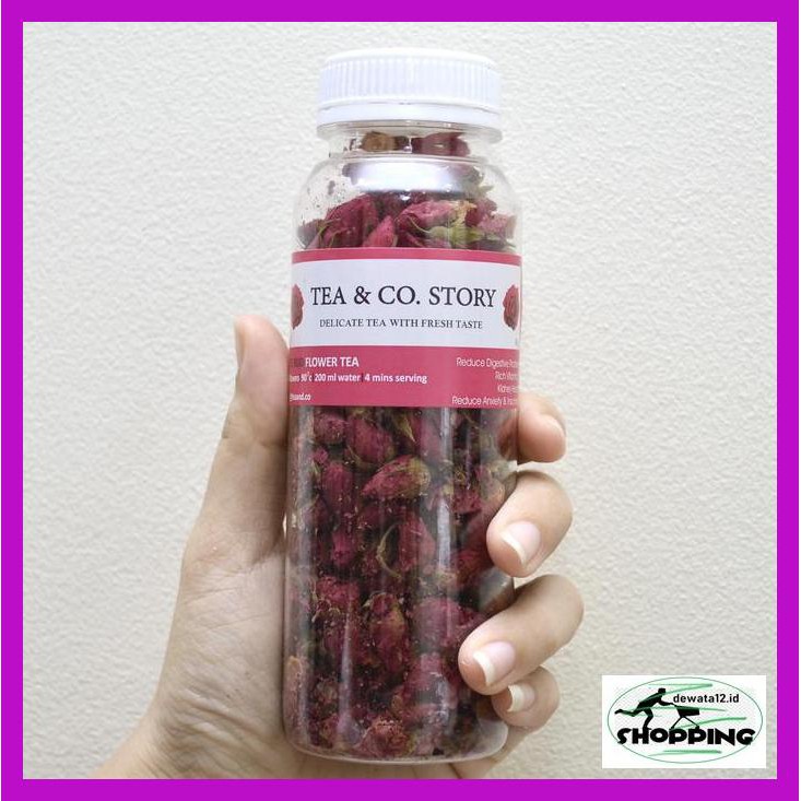 

E6Tdr6G- Teh Mawar / Bunga Mawar Kering /Dried Rose Bud Tea Organic 40 Gram Uoy86Ky-