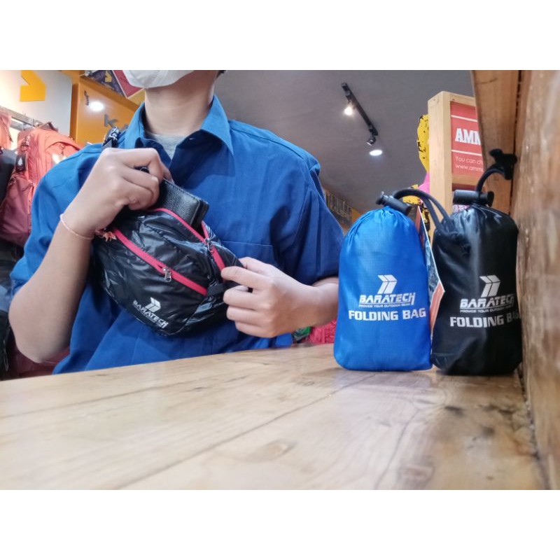 folding waistbag baratech