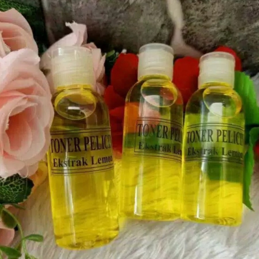 Toner Pelicin Lemon Free Kapas Toner