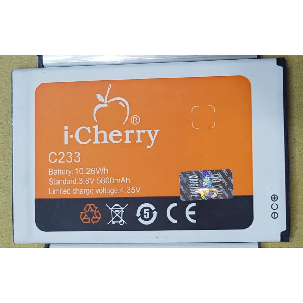 Battery Batre Baterai i-Cherry Icherry C233 C 233 Plus