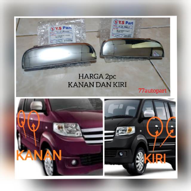 Handle pintu luar apv dan apv arena kanan kiri chrome