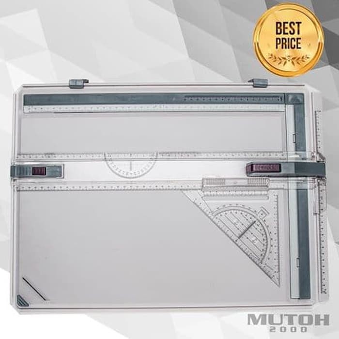 

MURAH MEJA GAMBAR ARSITEK A3 DRAWING BOARD A3 | FREE ROTRIN ISOGRAPH/ RAPIDO