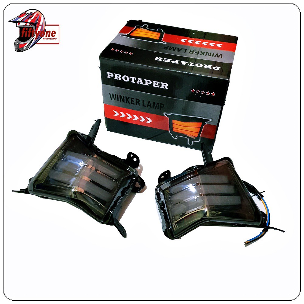 Lampu Sein Led Nmax Running Biru Kuning Variasi Motor