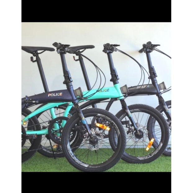 Police Milan 16" Folding Bike