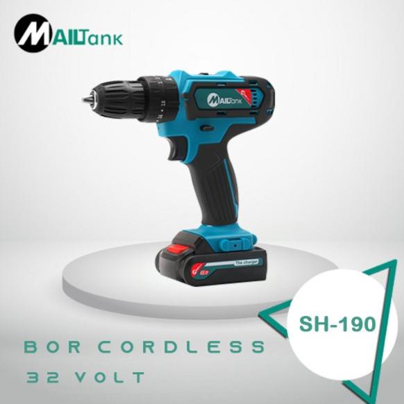 Mesin bor Cordless Drill 32V SH190 Mailtank