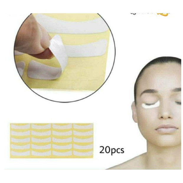 EYEPATCH KUNING FOR EYELASH EXTENTION EKONOMIS alas eyetape sticker tanam bulu mata / Stiker Patch Paper Patch Eyetape Eyepad Eyepatch eye pad eye patch paperpad yellow extension