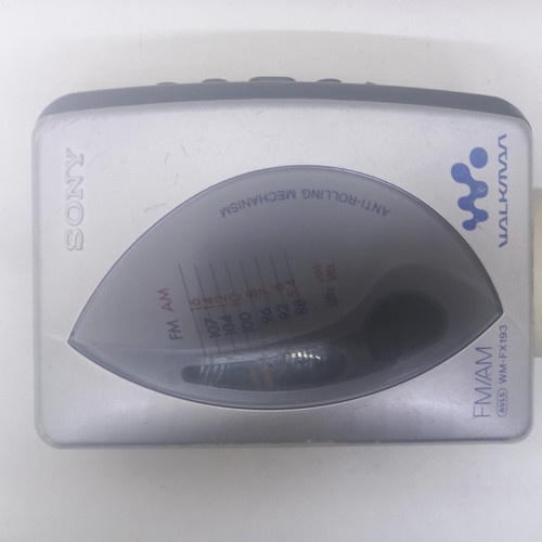 walkman Sony WM-FX193 tape player kaset pita portable radio fm am mini