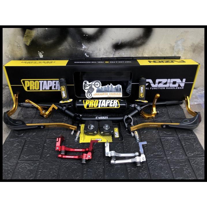 Stang Fatbar Fuzion Set Handgruad Handel Lipat Crf 150L Klx Dtracker