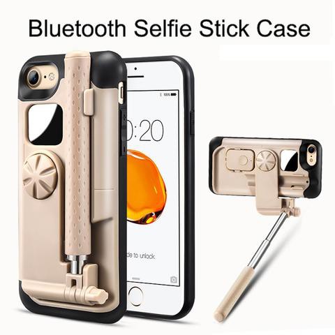 Tashells Built In Selfie Stick Case Bluetooth iPhone 8 Plus +