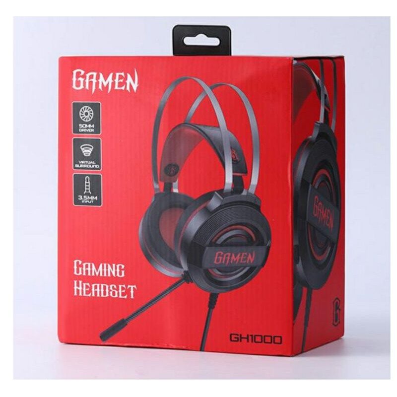 Headshet Gaming GAMEN GH1000  3,5mm input