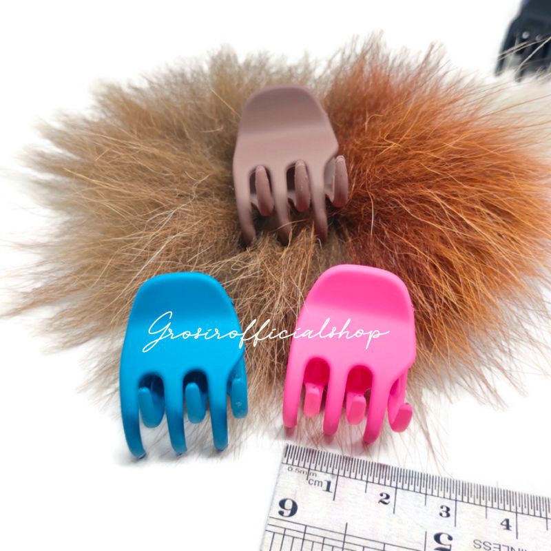 JEDAI DOFF KOTAK 2CM - JEPITAN PONI 2CM DOFF