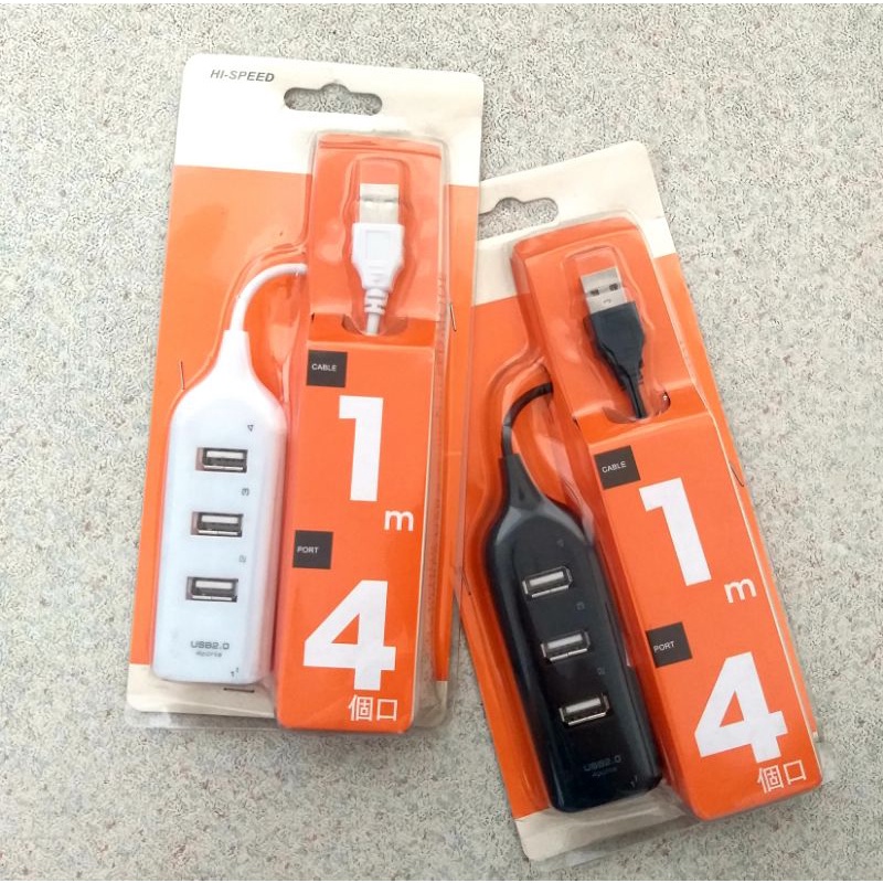 USB HUB 4 IN 1 / CHARGER PORTABLE 4 PORT USB