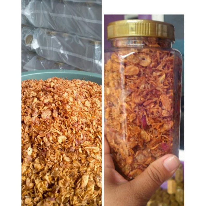 

Bawang Goreng Instan Praktis Simple / Bagor / Renyah / Gurih