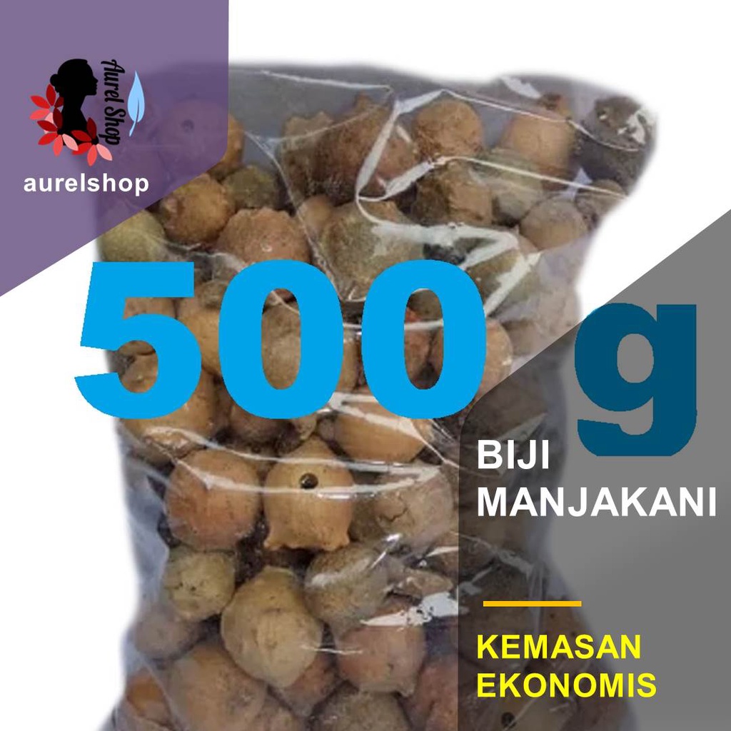 

500 gram Biji Manjakani / Makassar