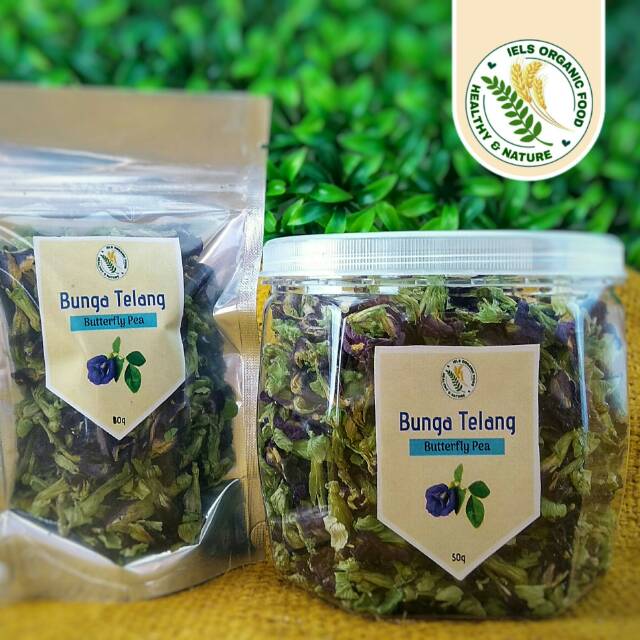 

Bunga telang kering