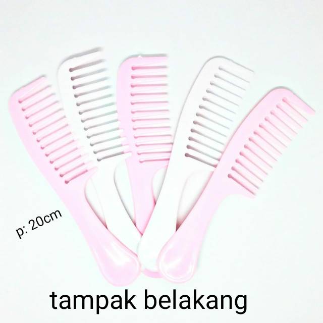 1Pcs Sisir Rambut Wanita Renggang Anti Rontok Motif Karakter Lucu 20cm / Sisir Gagang Anti Kusut