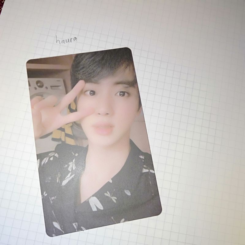 Official photocard pc bts Jin persona 2