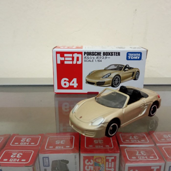 SIAP KIRIM Diecast Porsche Boxster Tomica Reguler No 64 Miniatur Mobil Sport DISKON