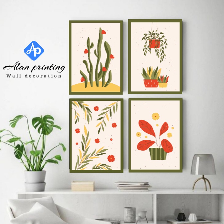HIASAN DINDING POSTER KAYU 6R 14X20CM KODE WD 1-34 ads