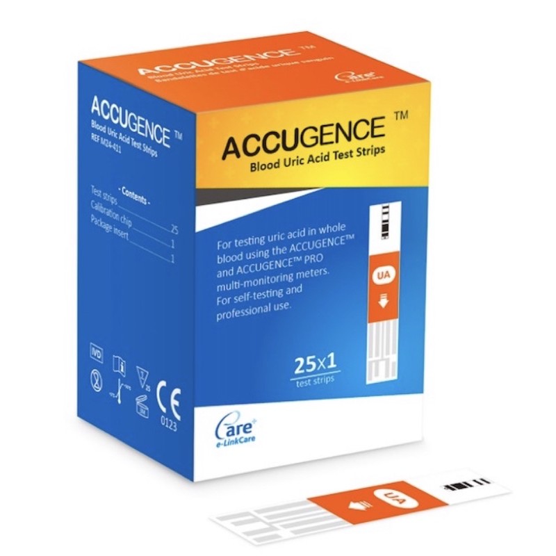 Alat Cek Asam Urat Accugence Gula Accugence London Design