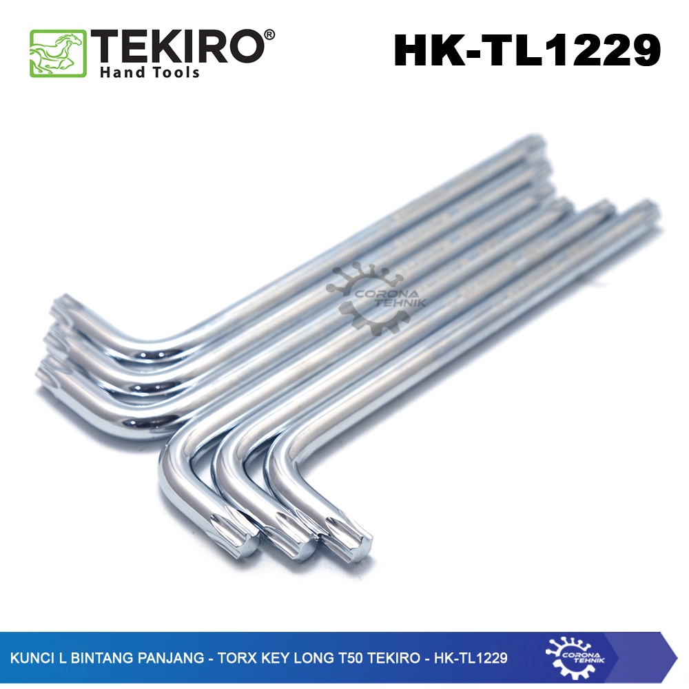 Tekiro - HK-TL1229 - Kunci L Bintang Panjang - Torx Key Long T50