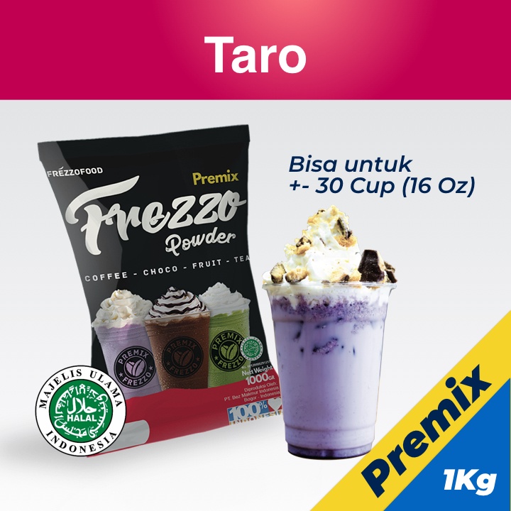 

Bubuk Minuman Boba Powder MIlkshake Premix DENGAN GULA rasa TARO