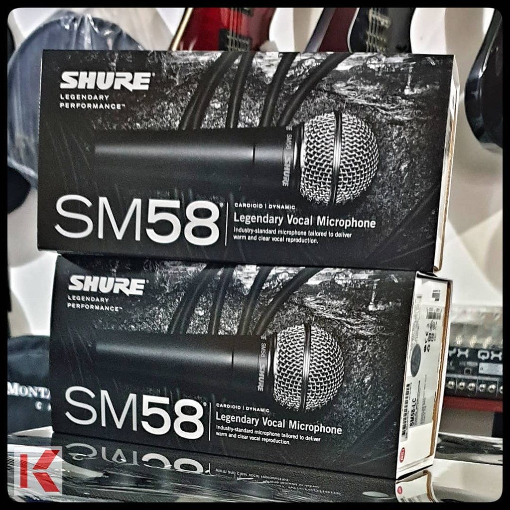 Microphone SHURE SM-58LC SM58LC SM58 Original Mic Kabel Shure