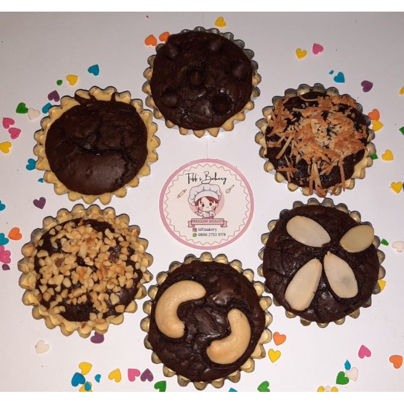 

Mini Pie Brownies isi 12 pcs | Tiff's Bakery