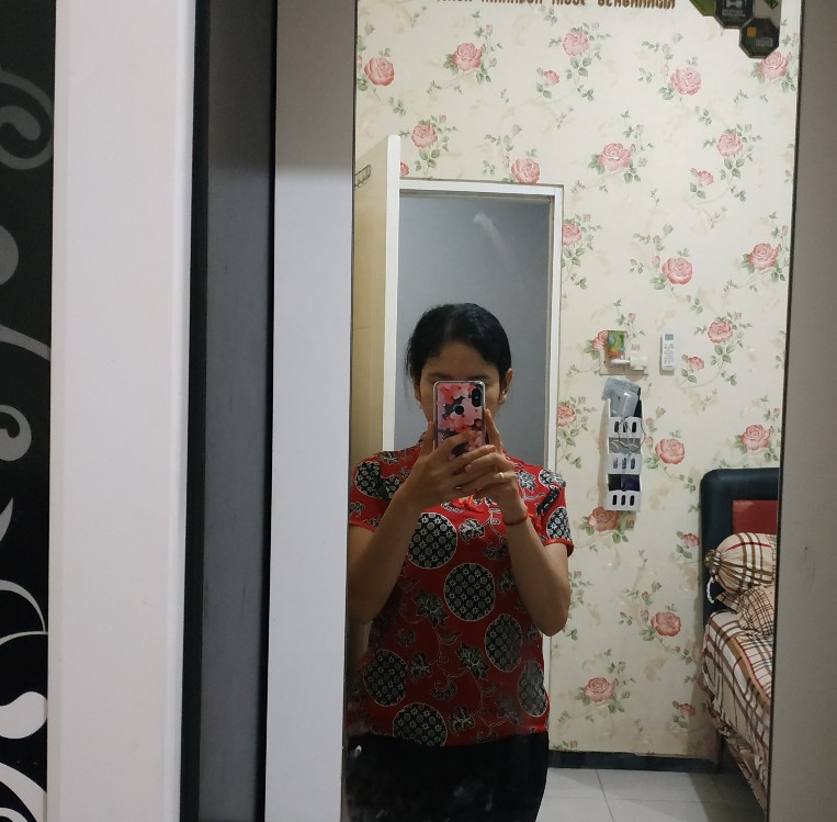 Batik Wanita - Atasan Cheongsam Blouse Batik Wanita Fashion 331