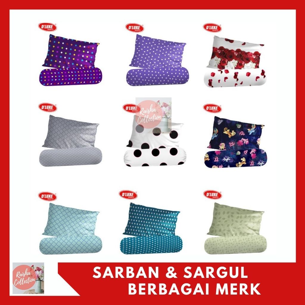 RC Sprei Sarung Bantal Bonita Isi dua pcs satu paket