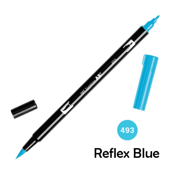 

ABT Tombow Dual Brush Pen - 493 Reflex Blue
