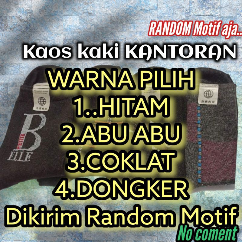 KAOS KAKI KANTORAN KAOS KAKI DEWASA KAOS KAKI KERJA