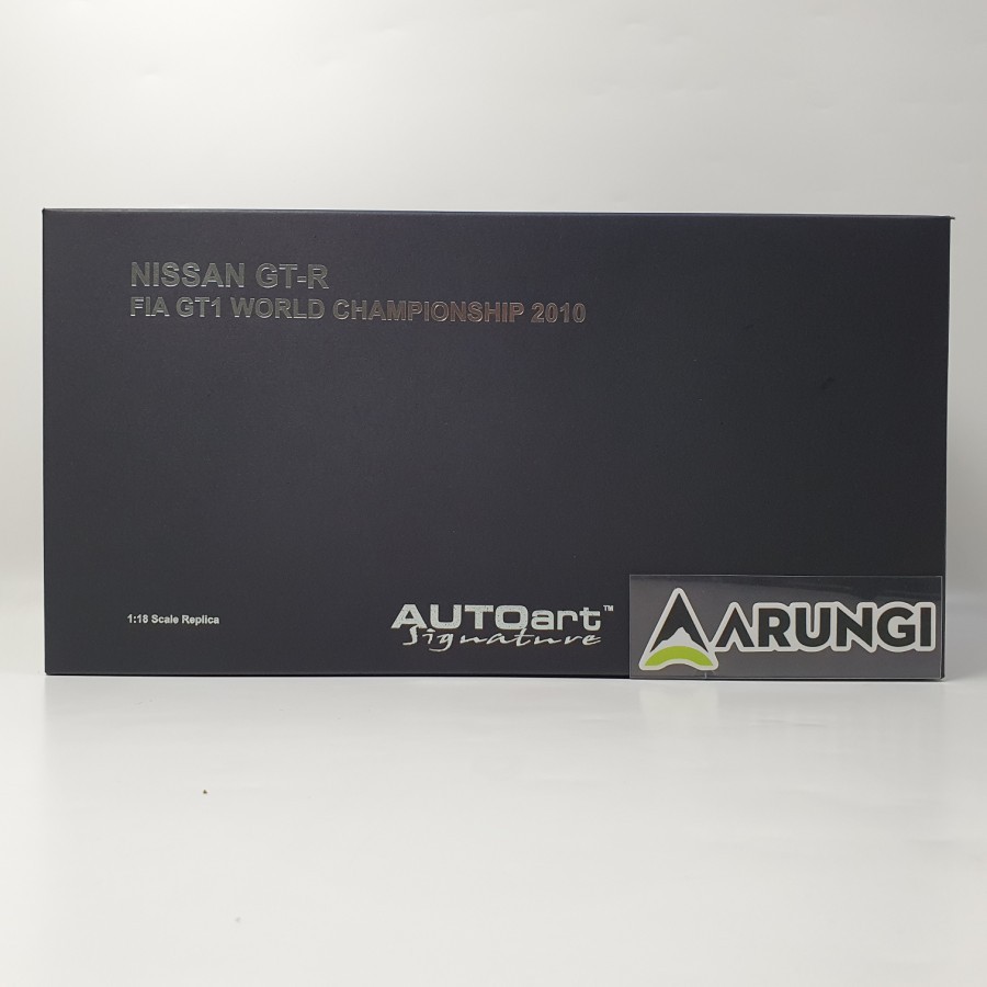 Diecast 1 18 Autoart 81076 Nissan GTR FIA GT1 WC 2010
