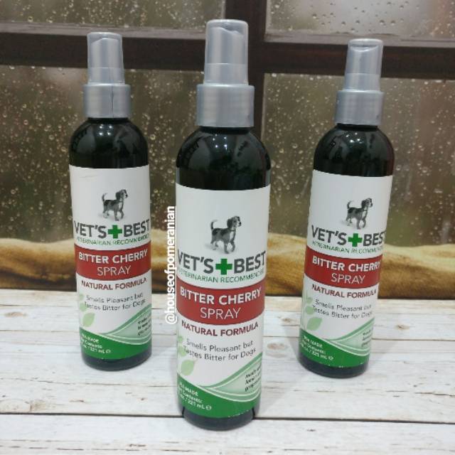 Vets best Bitter cherry spray anjing anti gigit