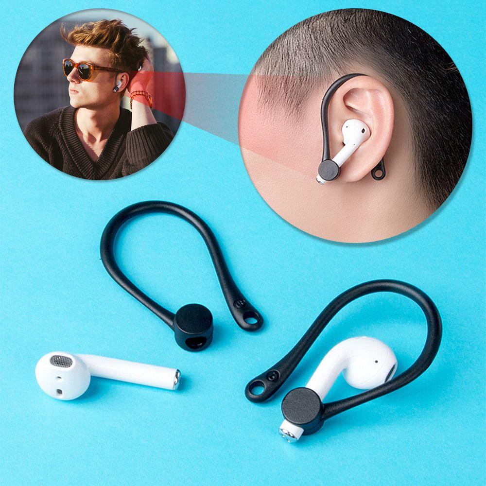 POPULAR Populer Earhook Pelindung Lembut Anti Rontok Strap Olahraga Earphone Holder Untuk Apple AirPods