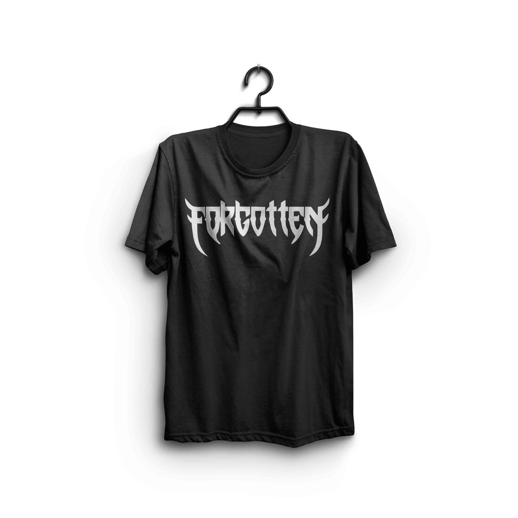 Kaos Musik Band Forgotten Logo Tshirt