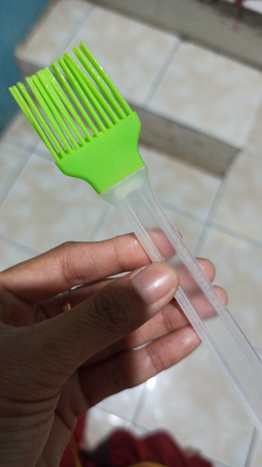 Spatula Kuas Silikon Brush Kuas Silikon Untuk Peralatan Baking Kue Kuas Bbq Tahan Panas