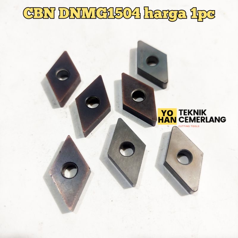 Insert Bubut CBN DNMG1504 Pahat Bubut DNMG15 untuk Bahan Keras Baja