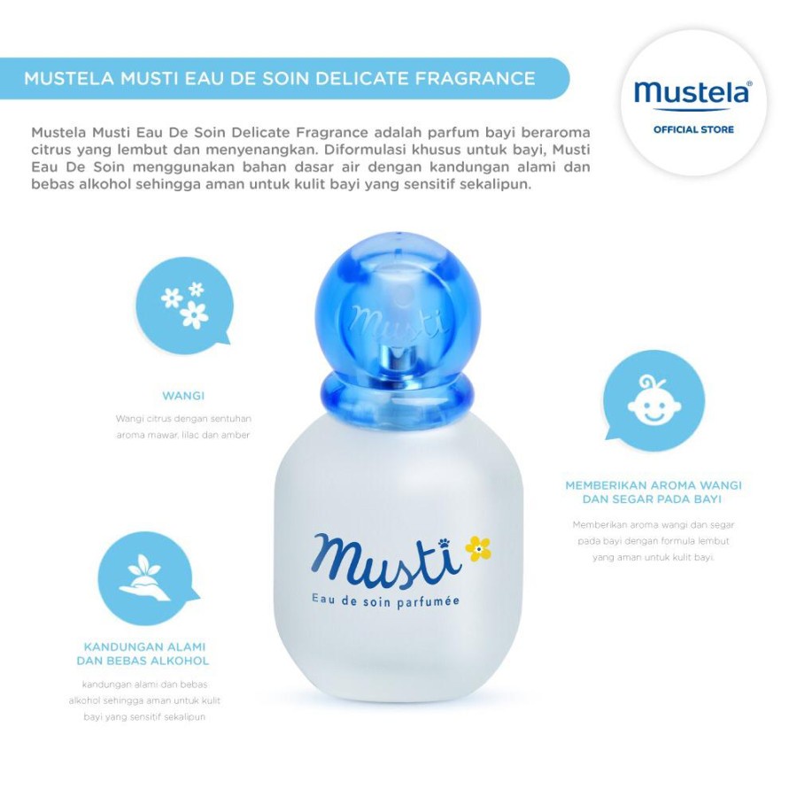 Original Mustela - Musti Baby Perfume 50ml