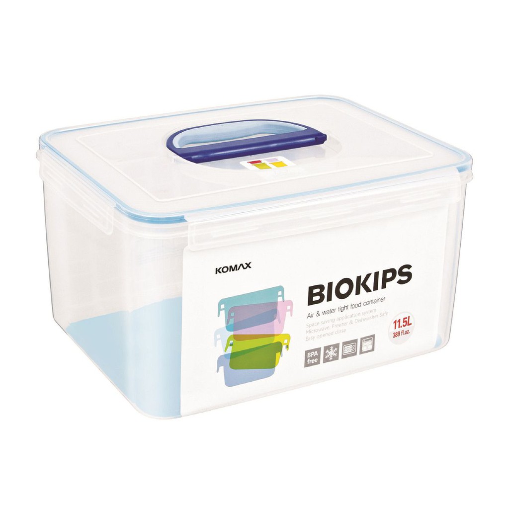 KOMAX BIOKIPS FOOD CONTAINER 11.5 L - Murah | Shopee Indonesia