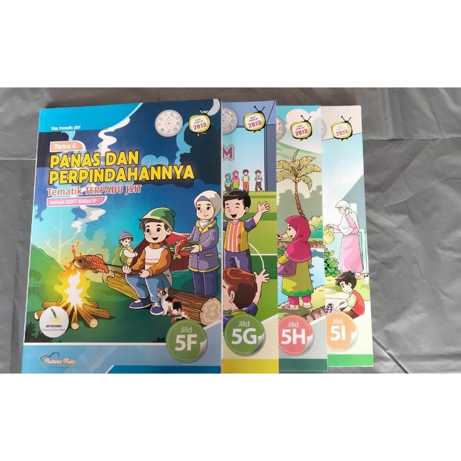 Paket Tematik Terpadu JSIT SD/MI Smester I dan II Kelas 5